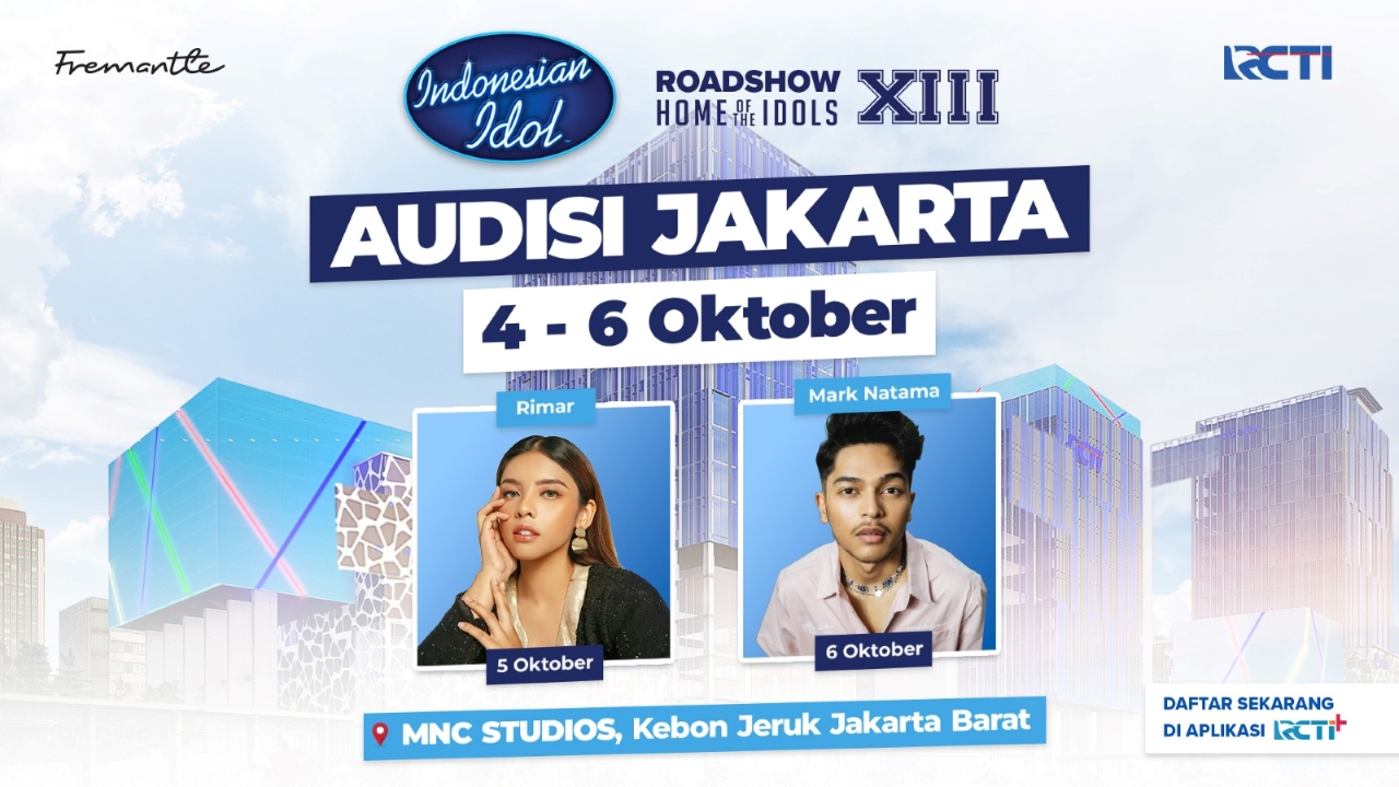 TOP PAY Ada Rimar dan Mark Natama di Audisi Indonesian Idol 2024 di Jakarta