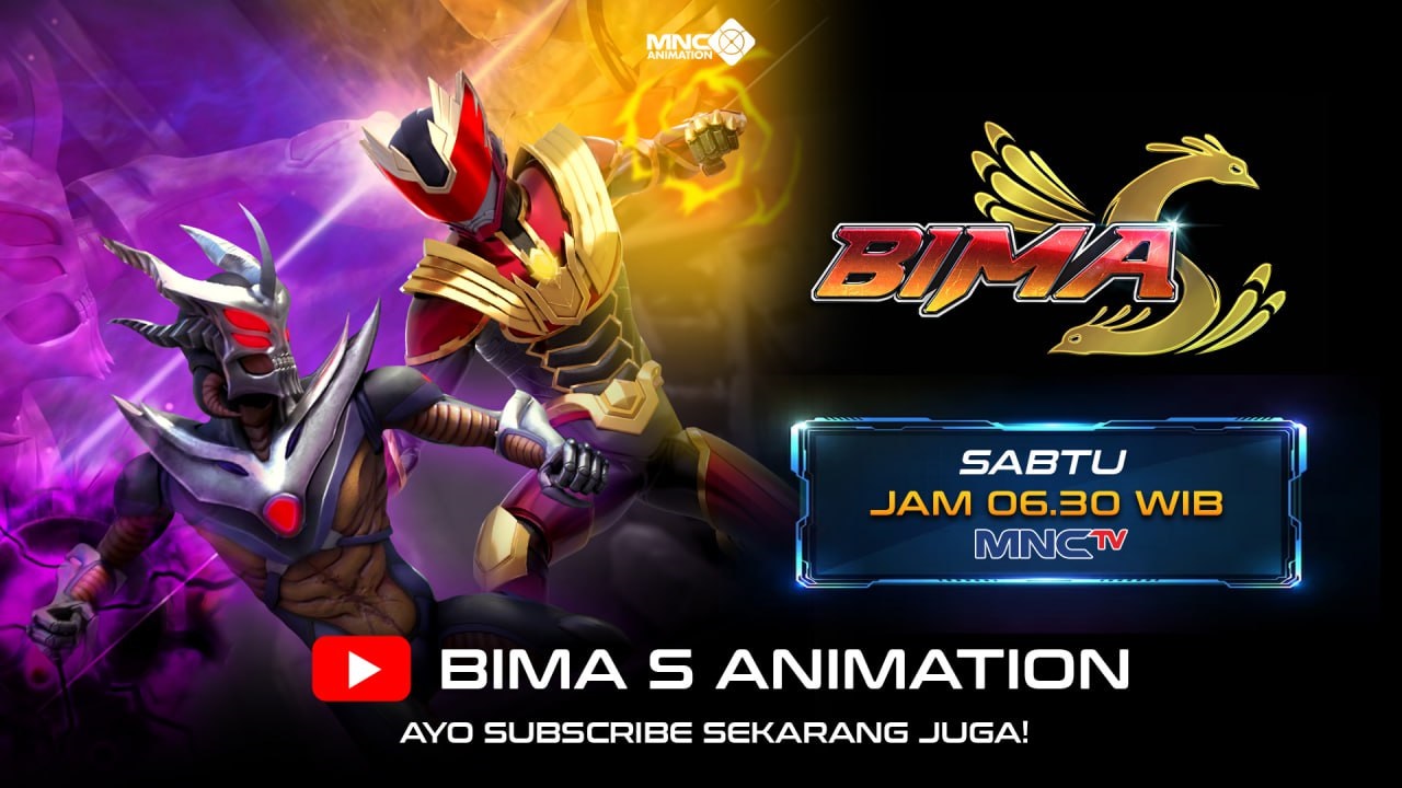 TOP PAY Animasi BIMA S dalam Episode The First War, Hanya di MNCTV