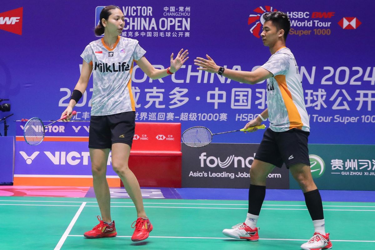 Belum Puas Usai Lolos ke Semifinal, Dejan Ferdinansyah/Gloria Emanuelle Ingin Main di Final China Open 2024