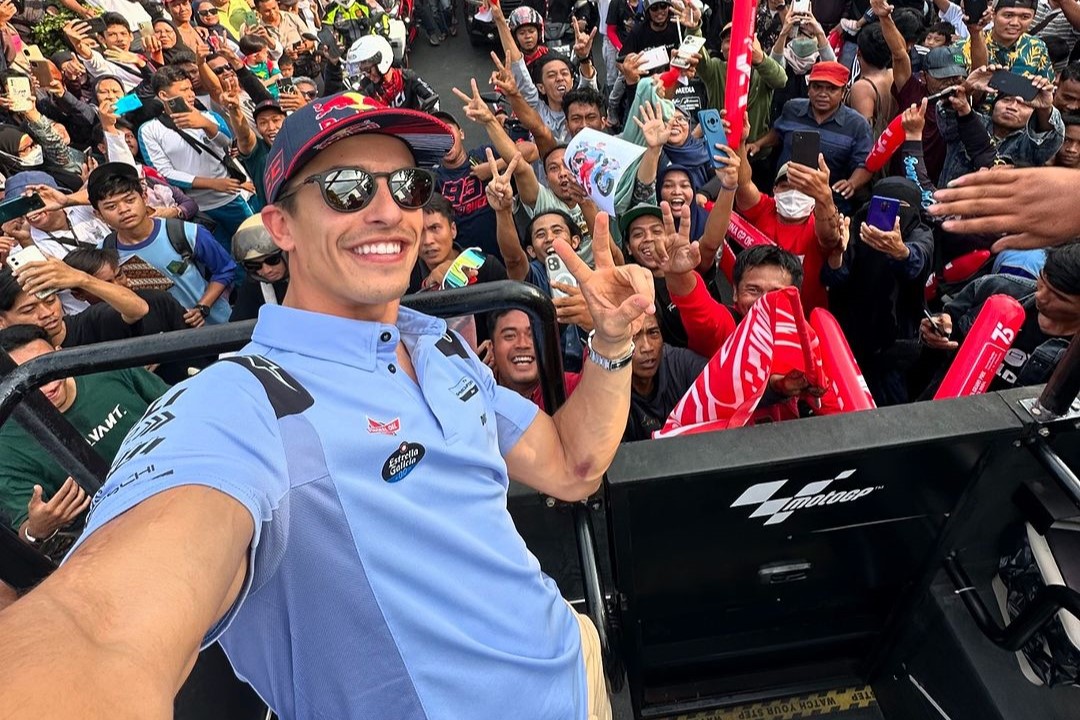 INDO PAY Dapat Sambutan Meriah dari Fans di Mandalika, Marc Marquez: Saya Merasa Seperti Rockstar!