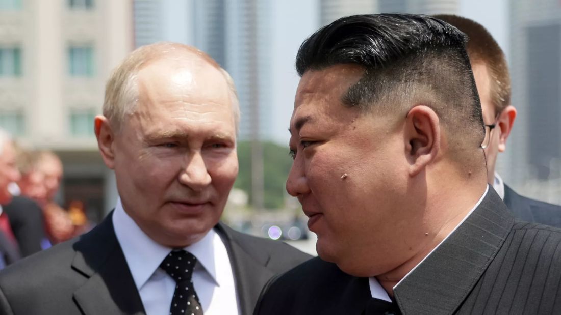 TOP INDO Dijuluki Kamerad, Kim Jong Un Kirim Ucapan Selamat Ultah ke Vladimir Putin