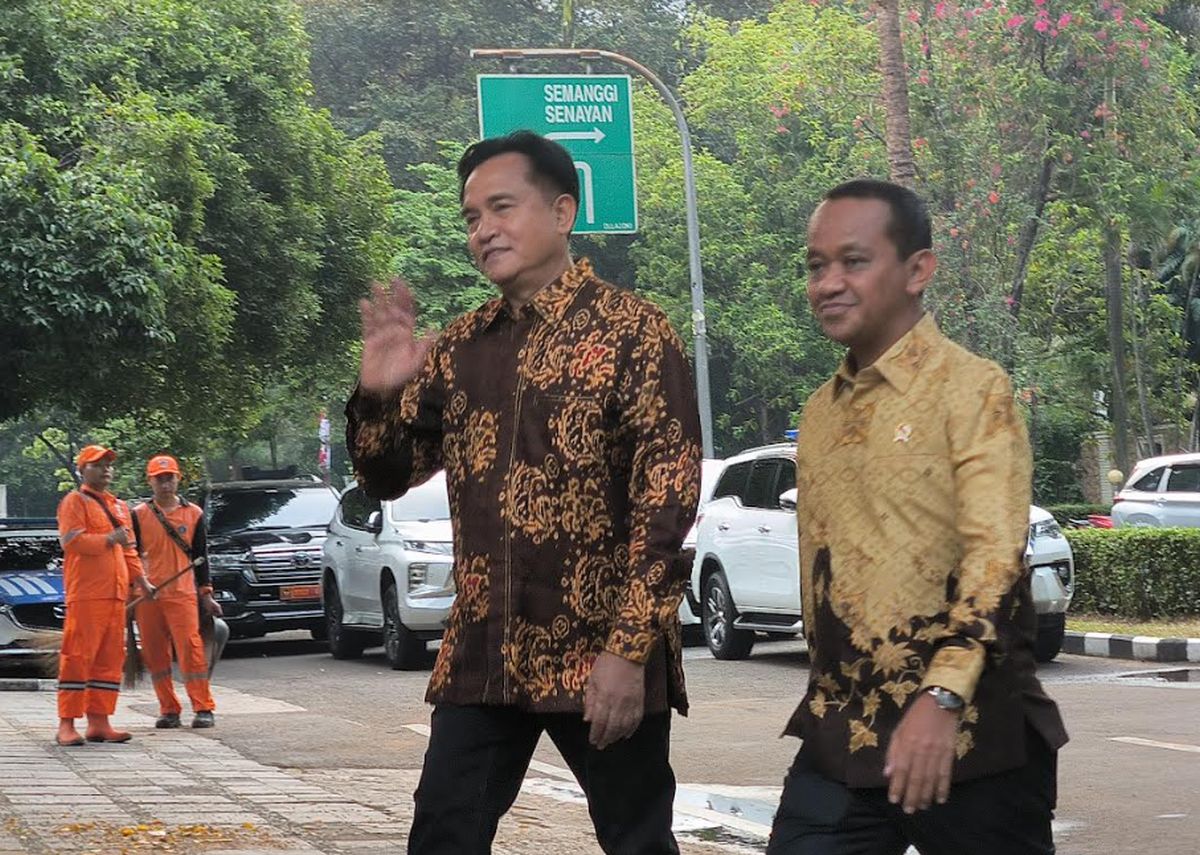 INDO PAY Dipanggil Prabowo, Yusril dan Bahlil Kompak Datang Bareng ke Kertanegara