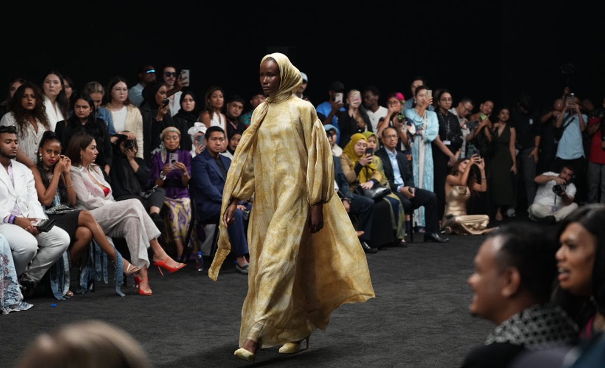 INDO PAY Dubai Fashion Week Spring/Summer 2025, Benang Jarum Usung Koleksi Forest Toile