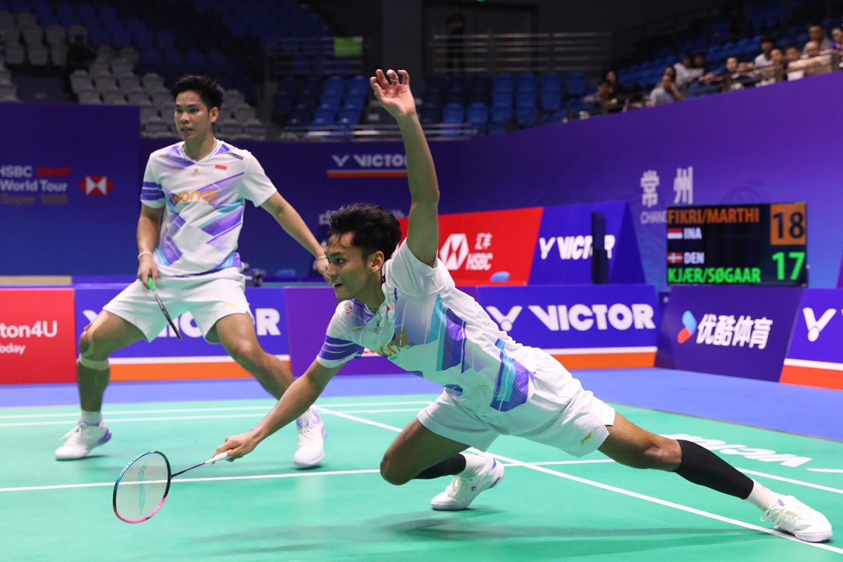 TOP PAY Hasil Semifinal China Open 2024: Shohibul Fikri/Daniel Marthin Tumbang di Tangan Wakil Malaysia