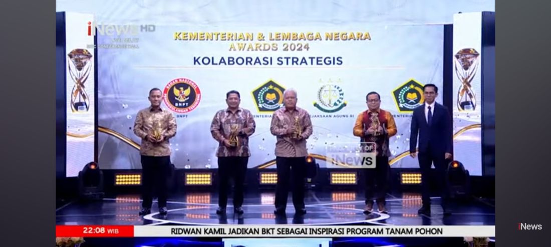 iNews Gelar Kementerian dan Lembaga Negara Awards 2024 Apresiasi Kinerja Pemerintahan