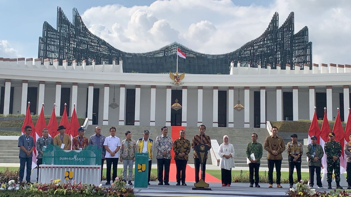 TOP INDO Istana Garuda Diresmikan Prabowo, Jokowi Tegaskan Tidak Ingin Tergesa-gesa