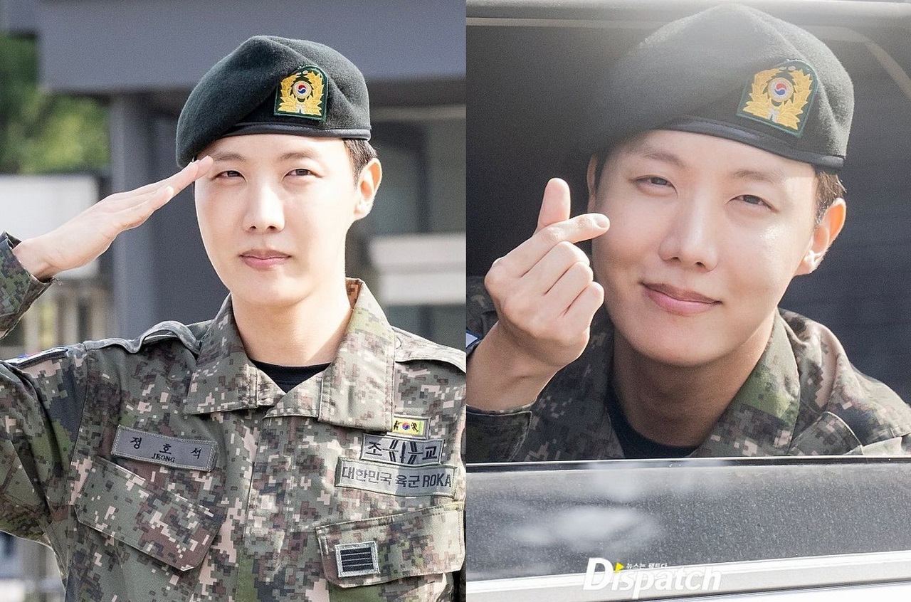 TOP PAY J-Hope Selesai Wamil, Disambut Jin dan Ratusan ARMY