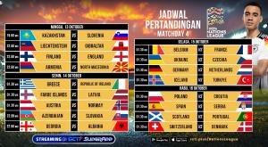 TOP INDO Jadwal dan Link Live Streaming UEFA Nations League 2024-2025 di RCTI+ SuperaApp: Ada Jerman vs Belanda hingga Belgia vs Prancis