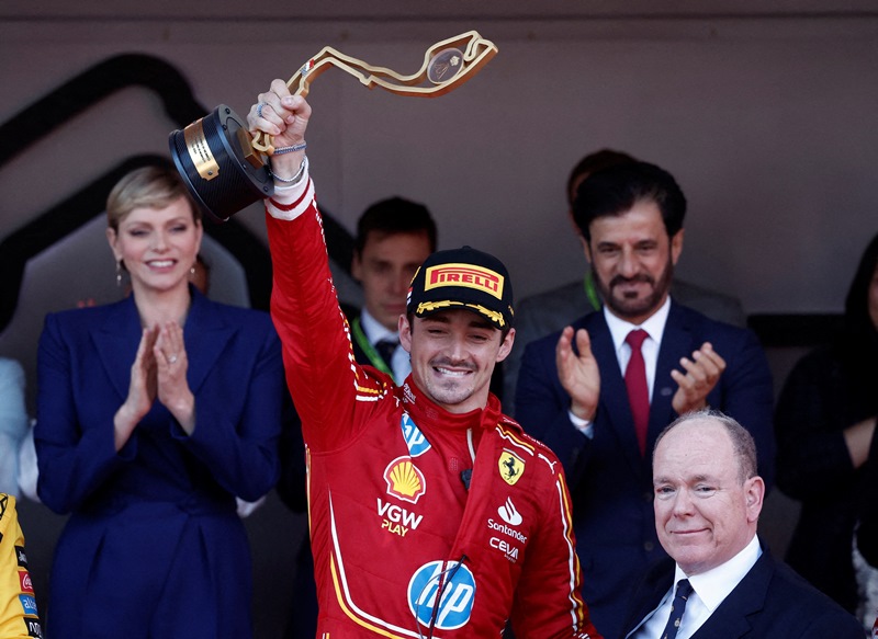 Juara di F1 GP Monaco 2024, Charles Leclerc Bangga Berhasil Wujudkan Mimpi sang Ayah