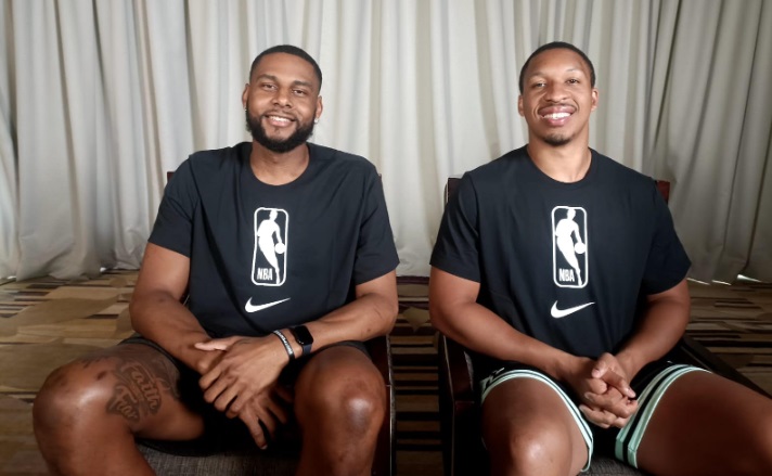 TOP INDO Marques Bolden dan Grant Williams Antusias Ingin Berbagi Ilmu di Jr NBA Indonesia Week 2024