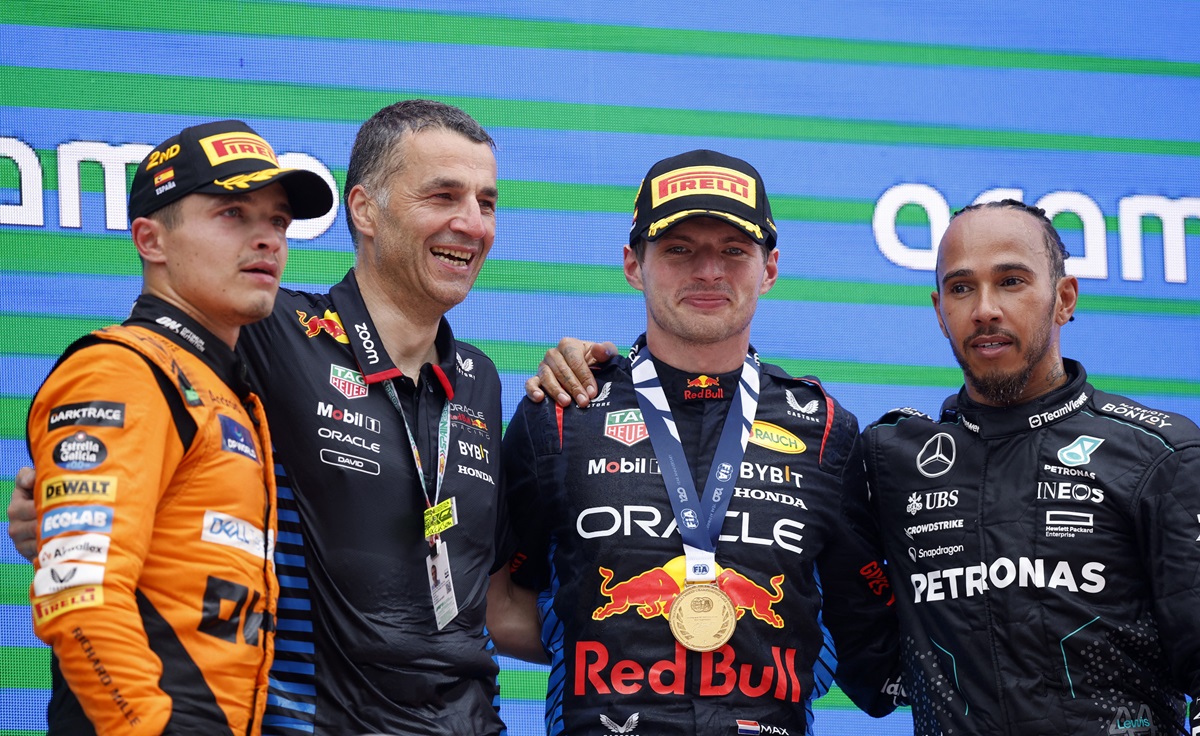 INDO PAY Meski Menang di F1 GP Spanyol 2024, Max Verstappen Iri dengan Tim Lando Norris