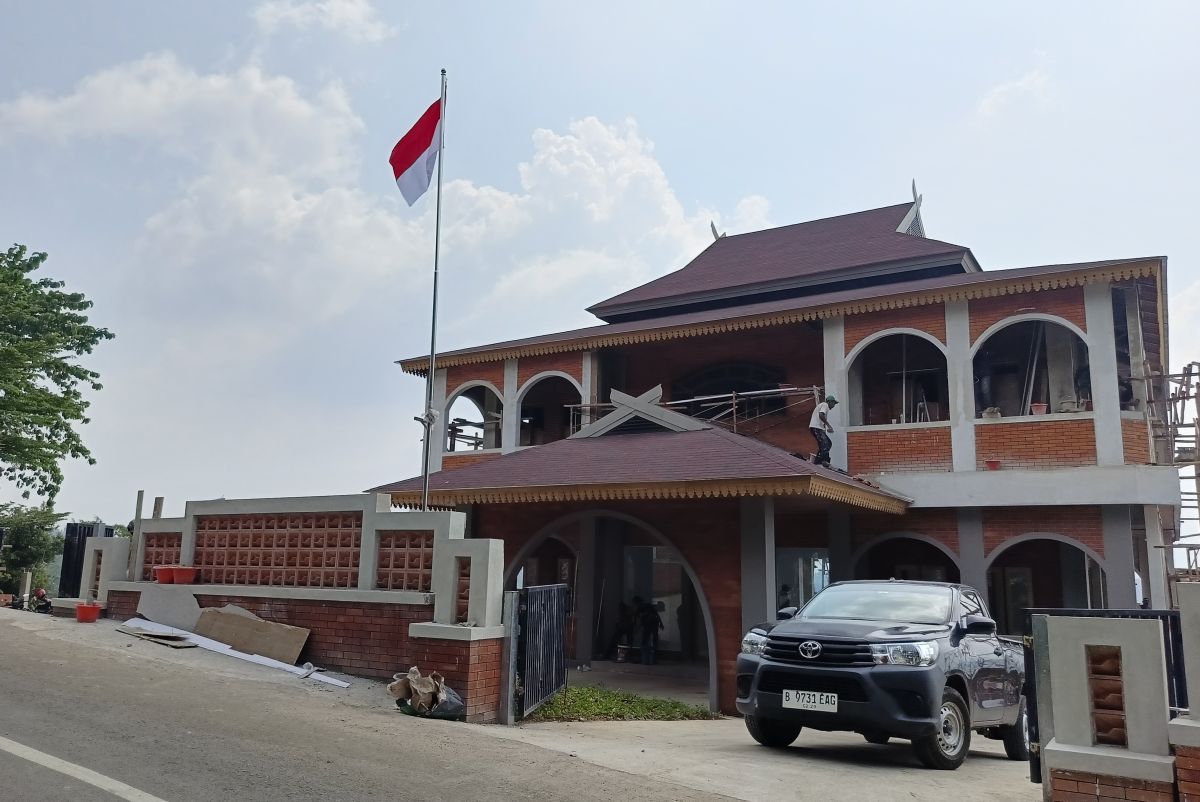 Pos Pengamanan Gabungan Dibangun Dekat Rumah Presiden Prabowo, Ini Penampakannya