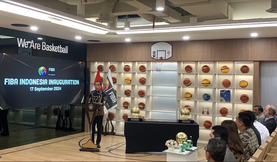 TOP INDO Presiden Jokowi Resmikan Kantor FIBA di Jakarta Didampingi Erick Thohir dan Menpora Dito