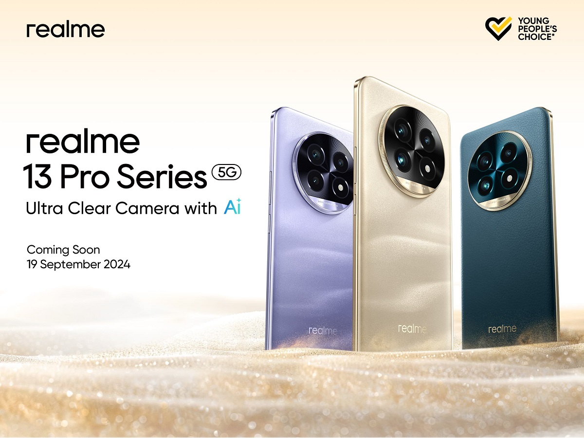 INDO PAY Realme 13 Pro Series 5G Segera Hadir di Indonesia, Usung Fotografi Ultra Clear Berbasis AI