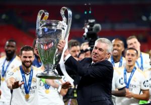 TOP PAY Respons Merendah Carlo Ancelotti Usai Cetak Rekor Gila Raih 5 Gelar Juara Liga Champions