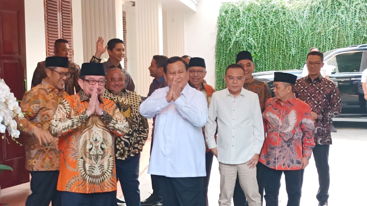 TOP PAY Sambut Kedatangan Petinggi PKS, Prabowo: Kawan Lama Bertemu Lagi