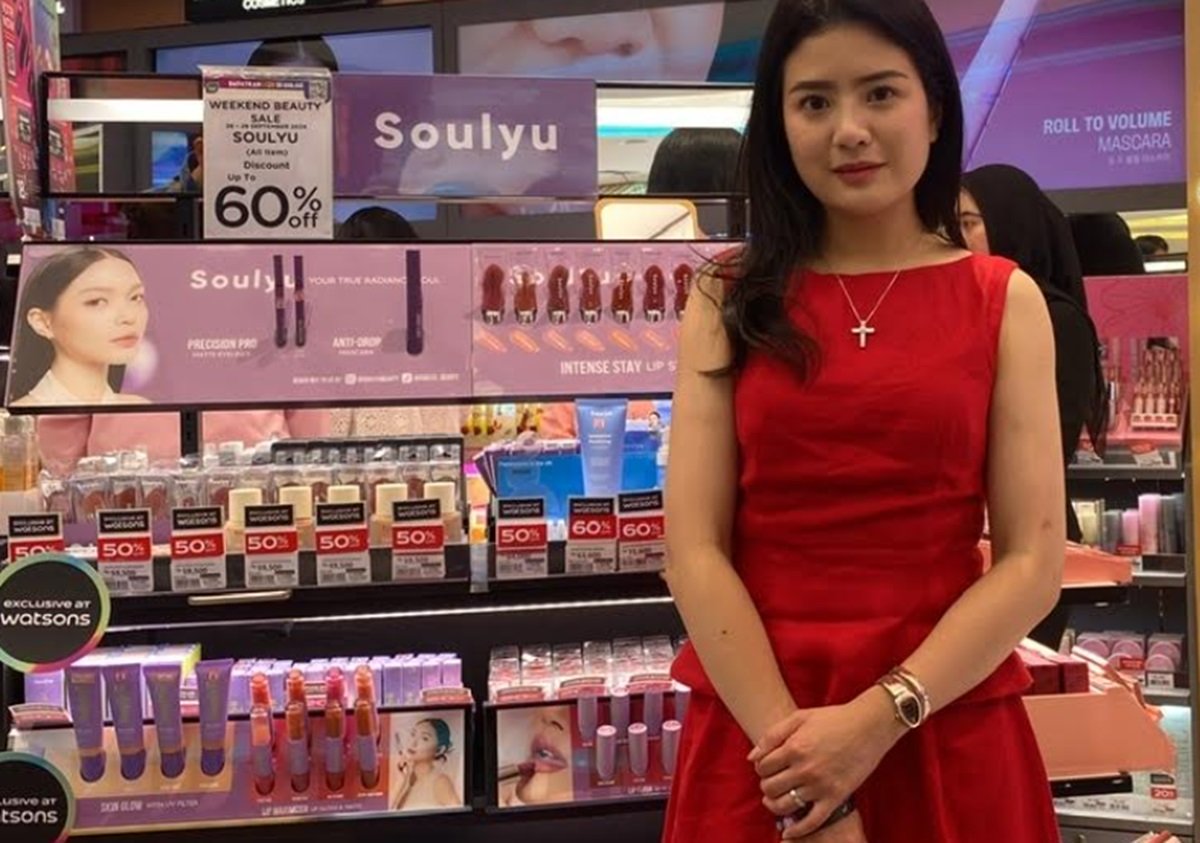 TOP INDO Soulyu Hadir di Anniversary ke-18 Watsons, Valencia Tanoesoedibjo : Kita Ingin Memperluas Pasar