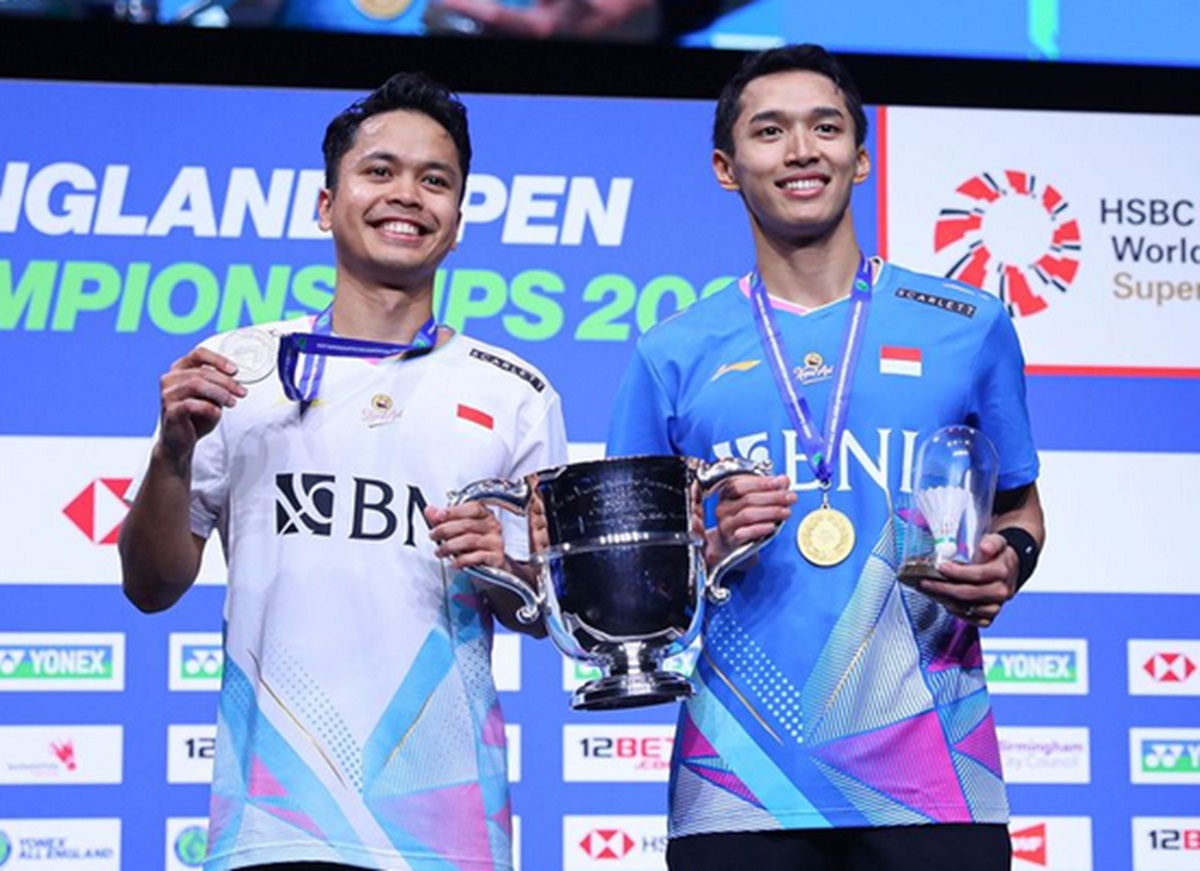 TOP PAY Terancam Tak Lolos ke BWF World Tour Finals 2024, Jonatan Christie dan Anthony Ginting Tetap Fokus Incar Gelar Tahun Ini