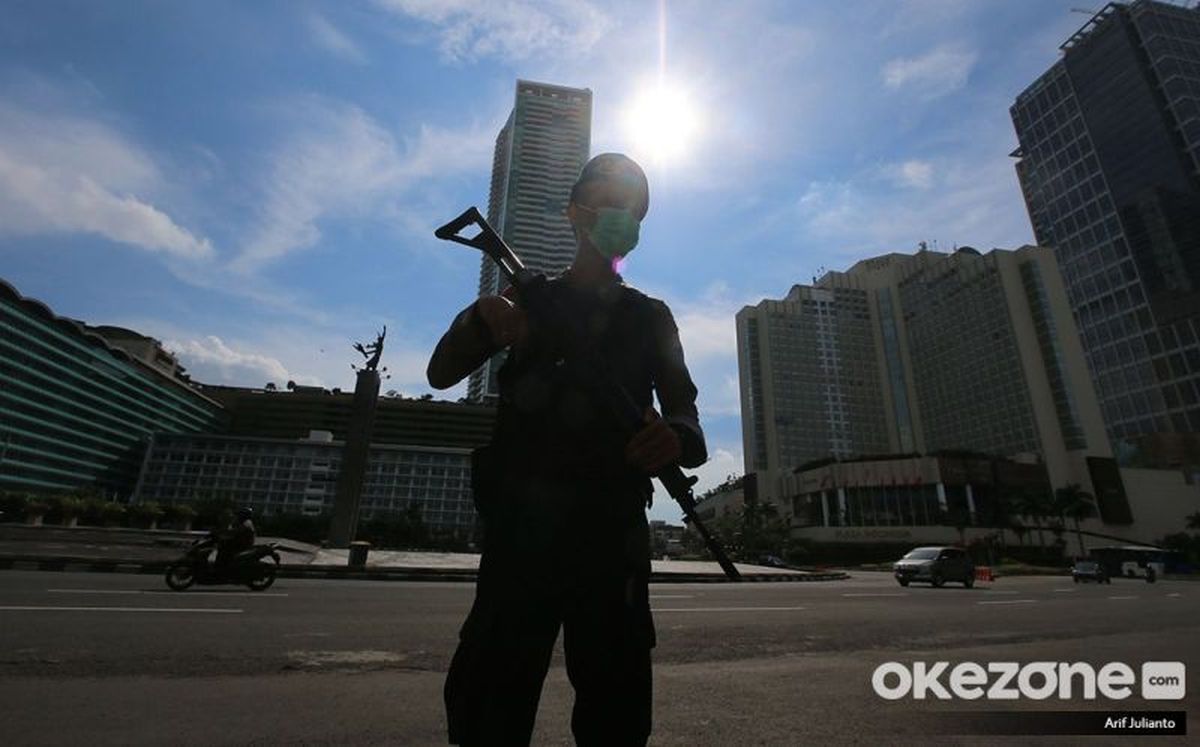 Ada Demo Buruh di Patung Kuda Monas, 1.270 Personil Gabungan Dikerahkan 