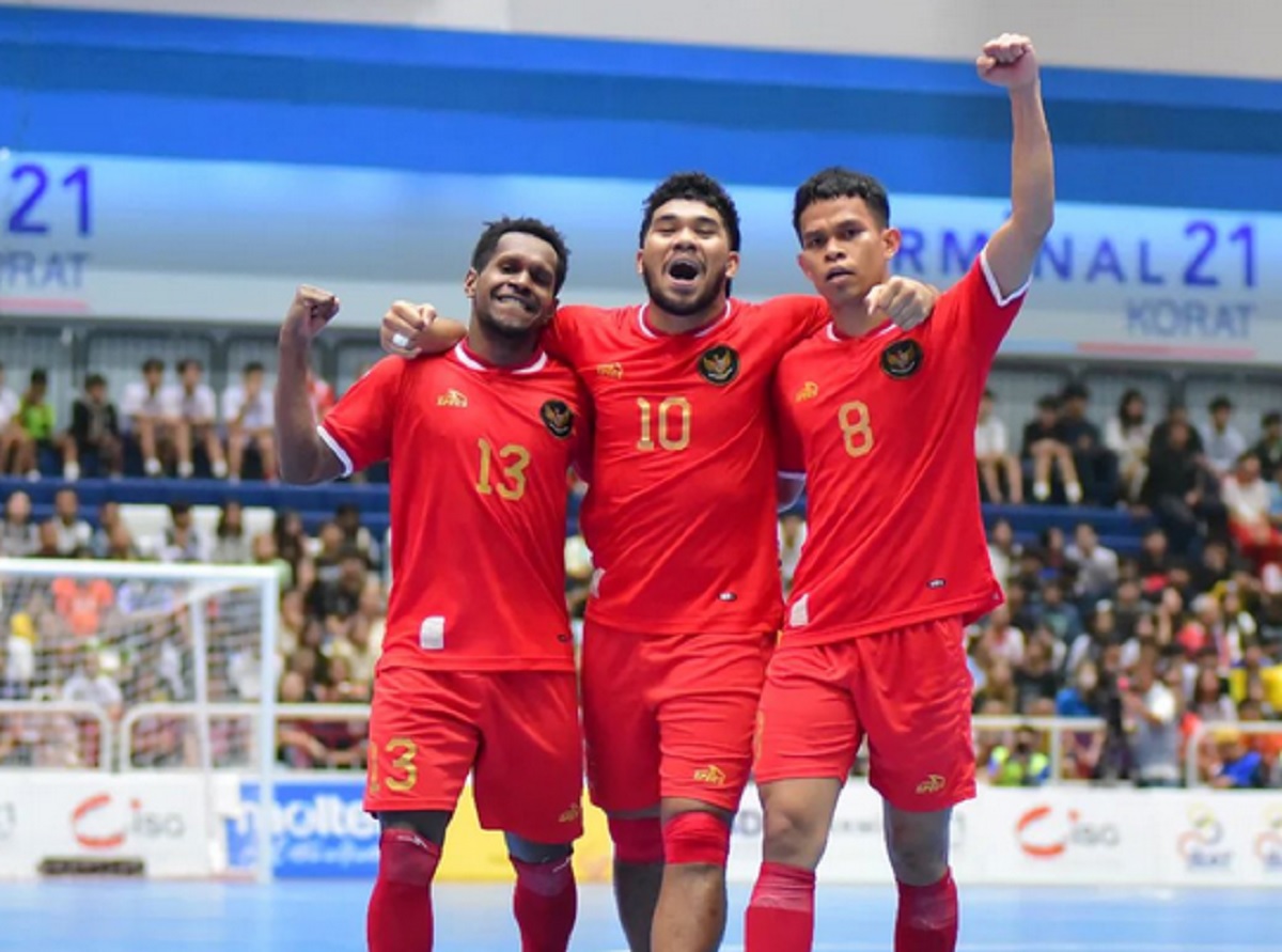 Cetak Sejarah! Timnas Futsal Indonesia untuk Pertama Kalinya Menang atas Thailand di Fase Gugur ASEAN Futsal Championship