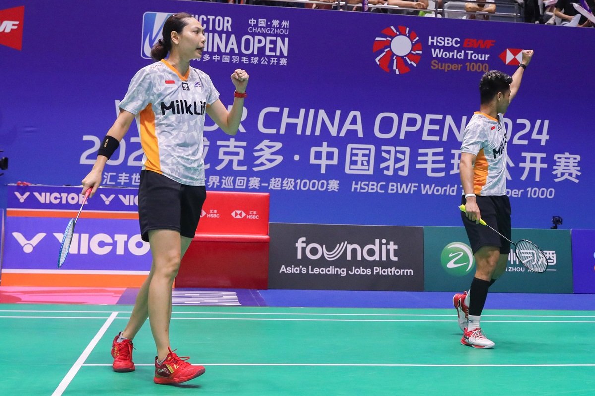 Dejan Ferdinansyah/Gloria Emanuelle Dipastikan Lolos BWF World Tour Finals 2024