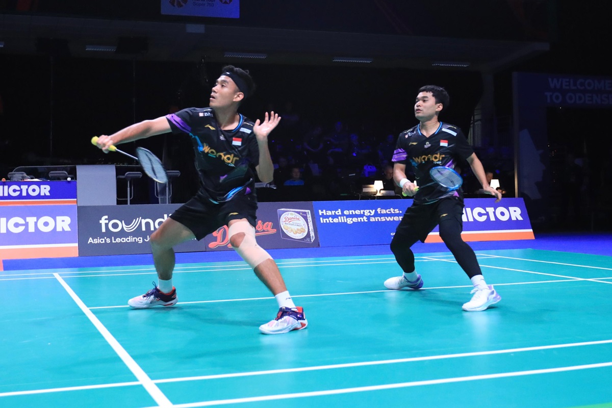 Denmark Open 2024: Menang Susah Payah, Leo/Bagas Akui Wakil Skotlandia Main Bagus