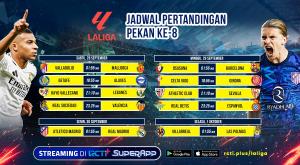 Derby Madrid Tersaji di Pekan ke-8, Berikut Jadwal Streaming La Liga di RCTI+ SuperApp