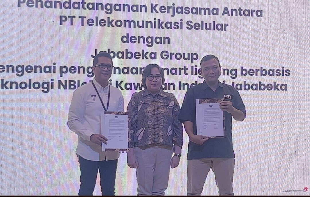 Gandeng Telkomsel, Jababeka Teken Kerja Sama Dukungan Teknologi 5G Pendorong Transformasi Industri