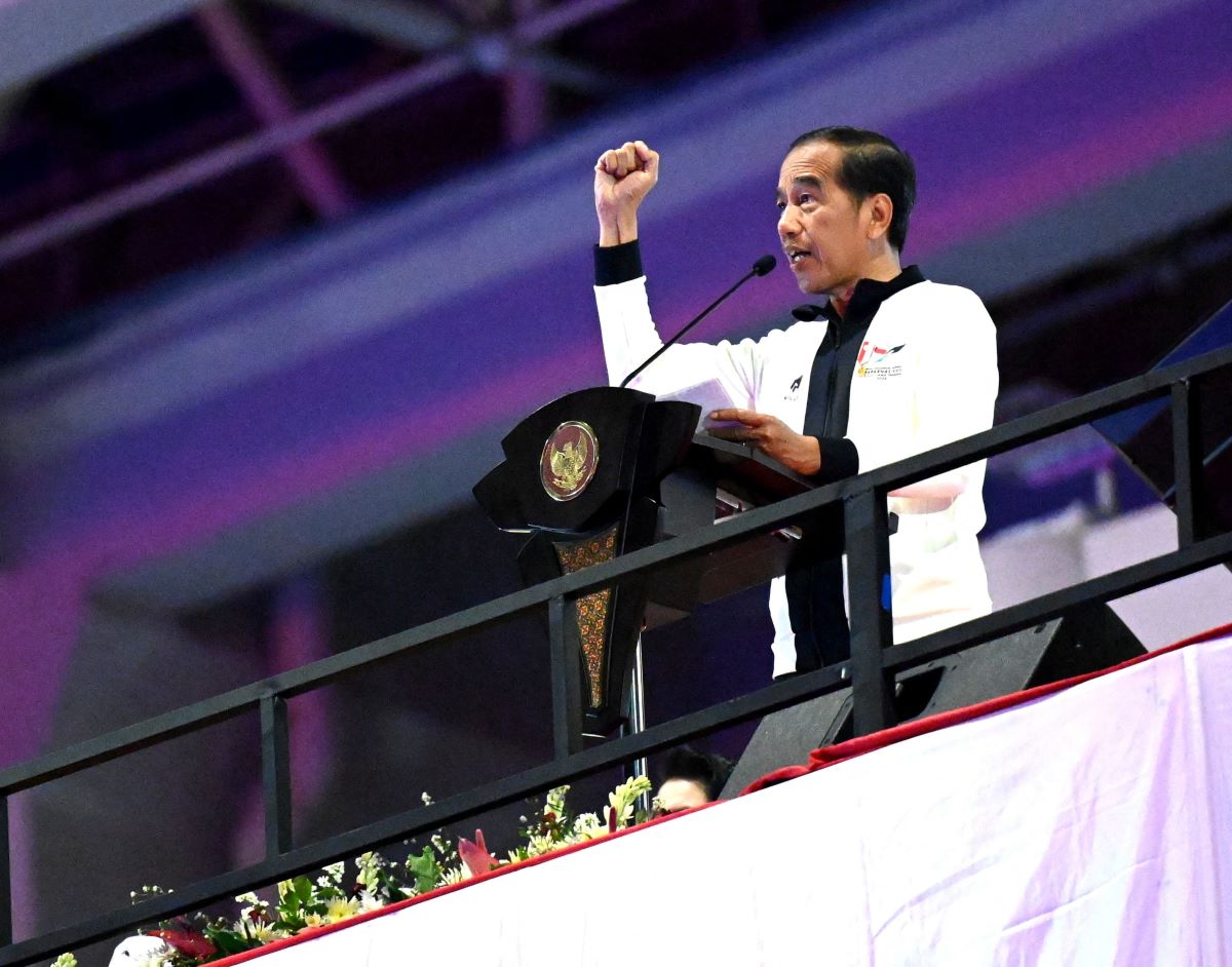 Hadir di Stadion Manahan, Jokowi Ungkap Harapan Digelarnya Peparnas XVII Solo 2024