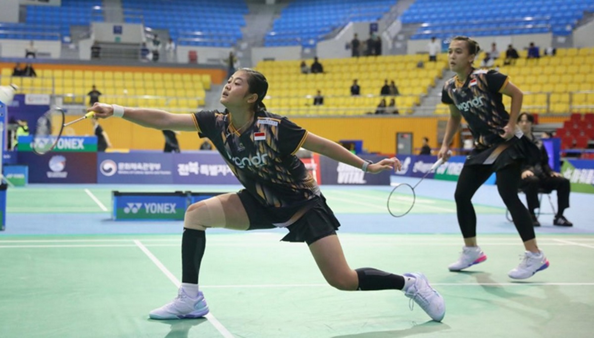 Hasil 16 Besar Korea Masters 2024: Cuma Butuh 34 Menit, Febriana/Amallia Mulus Melenggang ke Perempatfinal!