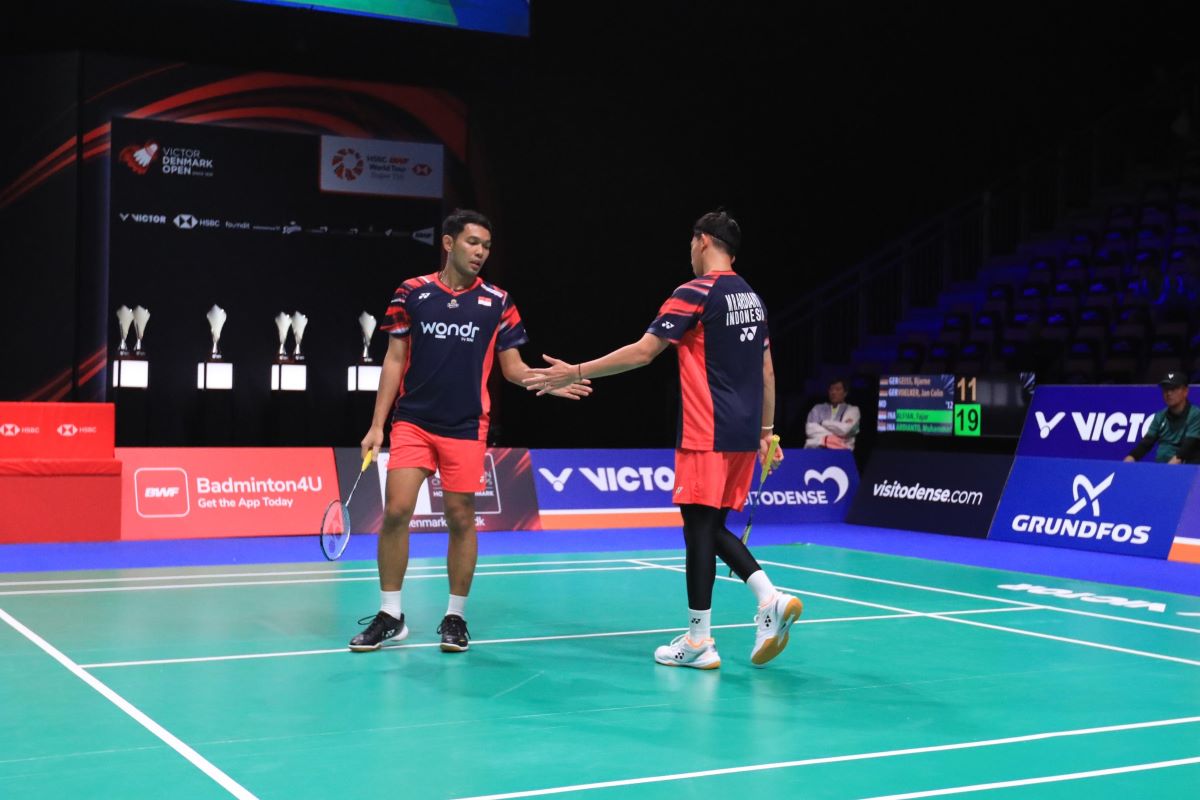 Hasil Perempatfinal Denmark Open 2024: Fajar Alfian/Rian Ardianto ke Semifinal Usai Libas Ganda Putra Inggris