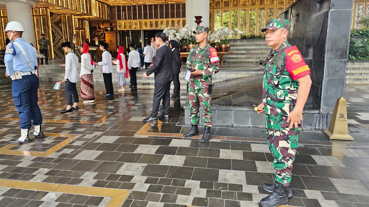 Jelang Pelantikan Presiden, Pangkogabpadpam Tinjau Venue Bermalam Tamu Negara 