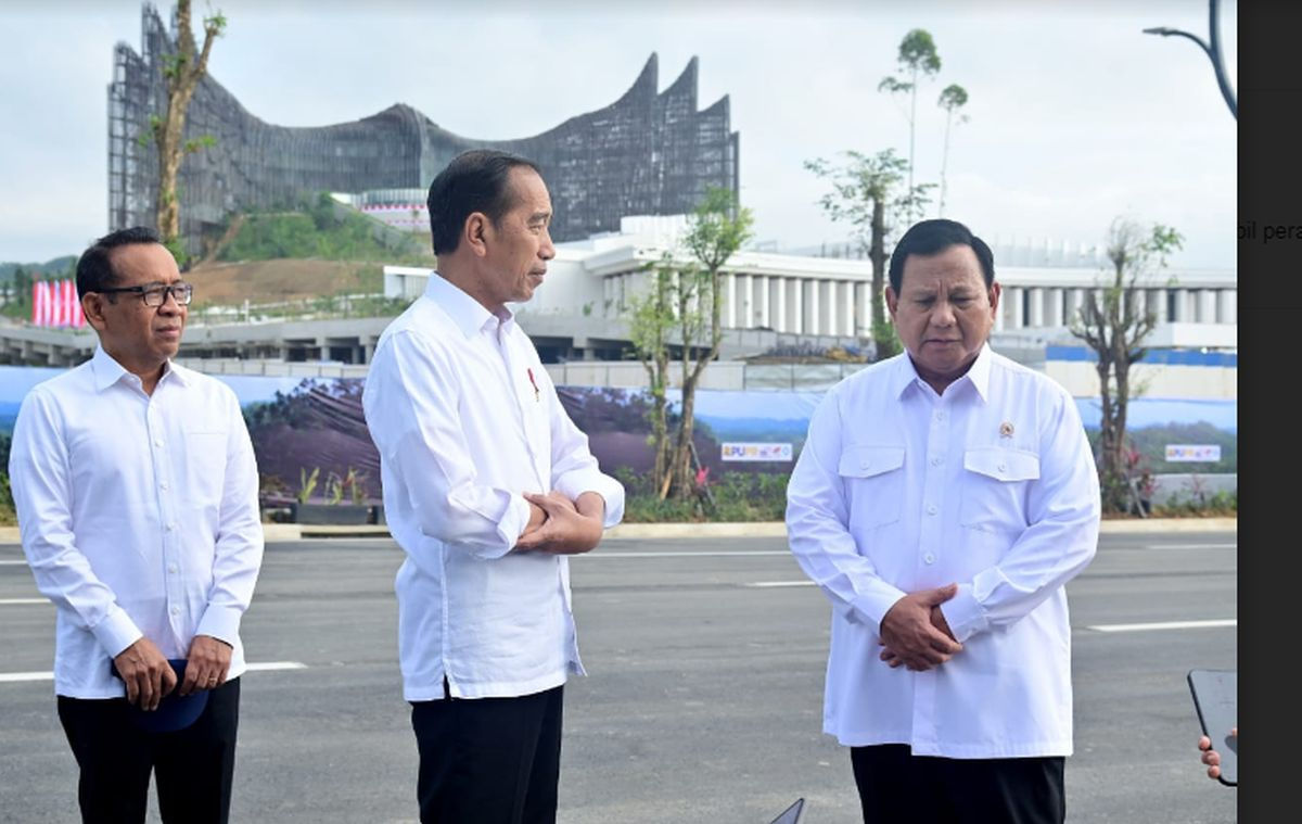 Jokowi Disebut Cuci Tangan Serahkan Keppres IKN ke Prabowo, Begini Kata Istana