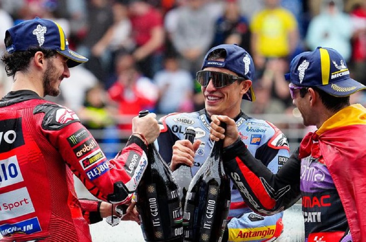 Kata Marc Marquez yang Terpukau dengan Duel Sengit Francesco Bagnaia vs Jorge Martin di Malaysia: Saya Nonton dari Kursi VIP!