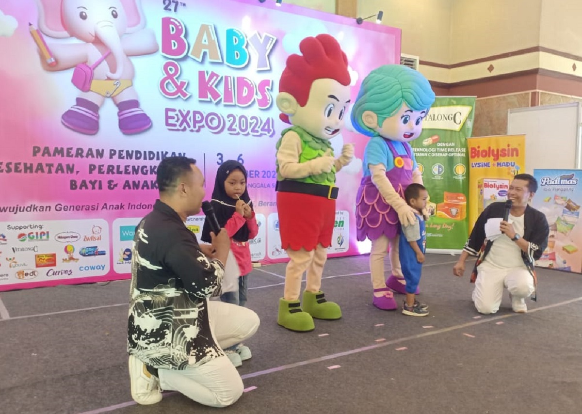 Kejutan Seru MNC Animation di Baby & Kids Expo Bandung 2024