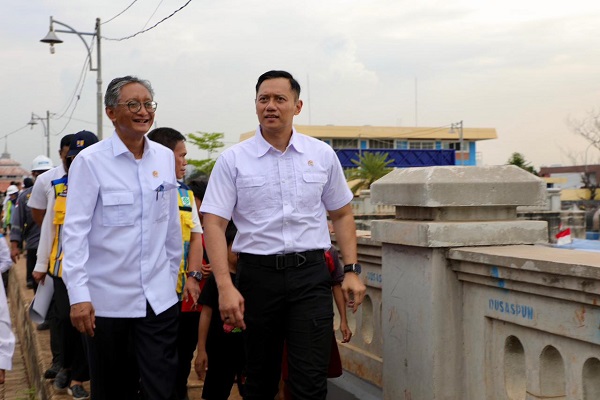 Menko AHY: Pentingnya Infrastruktur Pengendalian Banjir Rob di Pantai Utara Jakarta