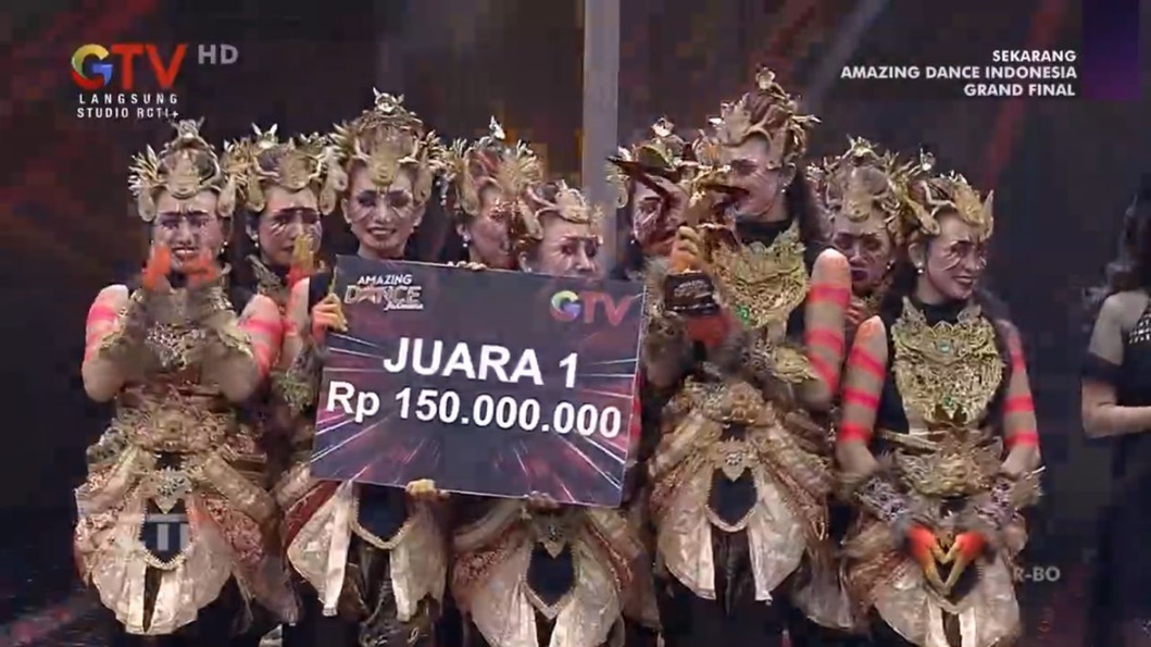 Sakti Manca dari Bali Raih Hadiah Rp150 Juta di Amazing Dance Indonesia