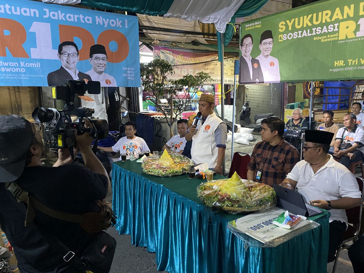 Tawarkan Program Berkualitas, Warga Penjaringan Titipkan Harapan ke Ridwan Kamil-Suswono