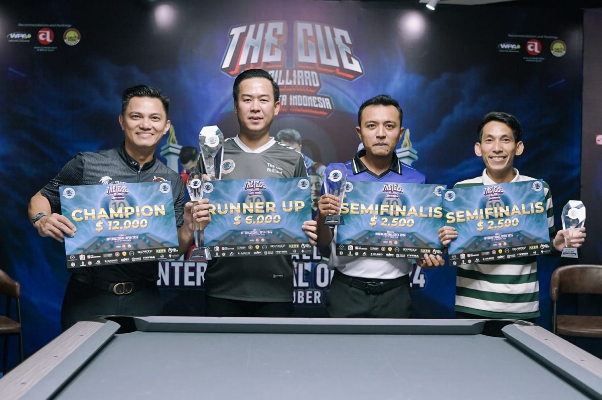 The CUE Billiard 10 Ball Open 2024 Dipenuhi Kejutan, Pebiliar Filipina Sabet Gelar Juara