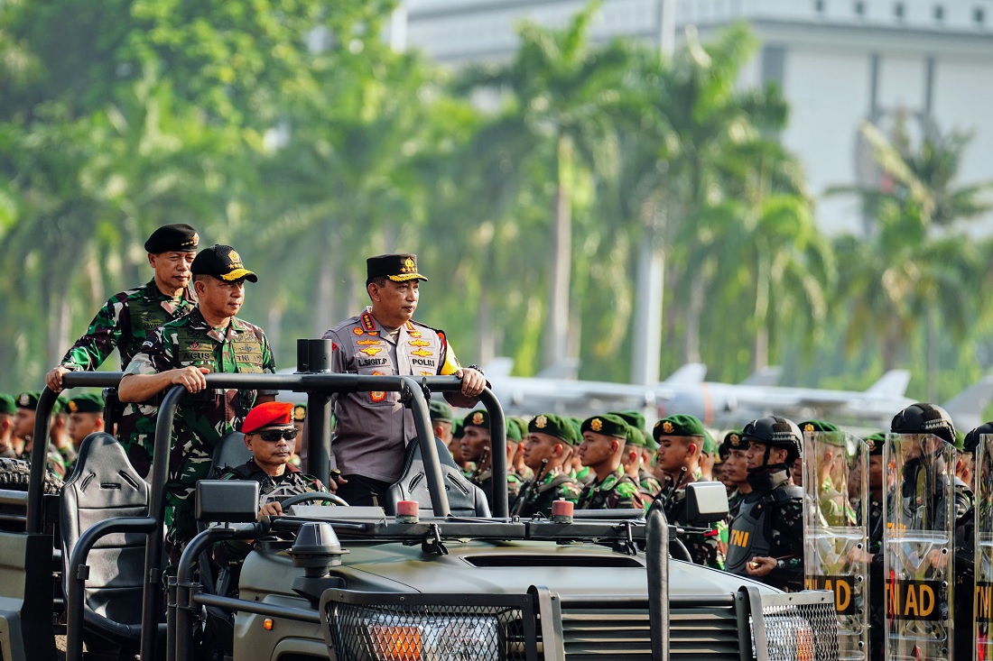 Tinjau Kesiapan Pengamanan Pelantikan Presiden, Kapolri Ingin Pastikan Berjalan Lancar