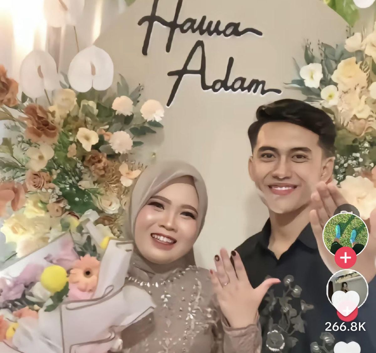 Viral Nama Pasangan Ini Adam dan Hawa, Netizen: In Another Life Sesungguhnya