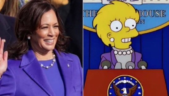 Viral Ramalan The Simpsons Meleset Gara-Gara Kamala Harris Kalah Pilpres AS