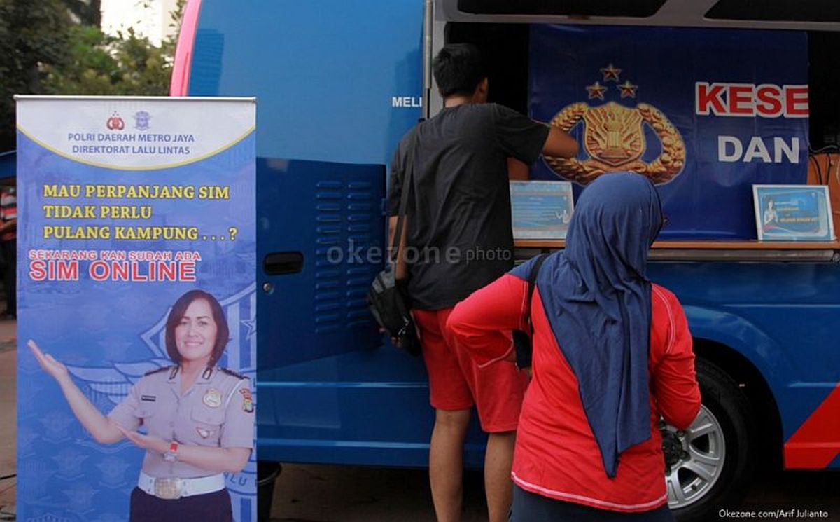 5 Lokasi SIM Keliling Hari Ini, Buka hingga Pukul 14.00 WIB