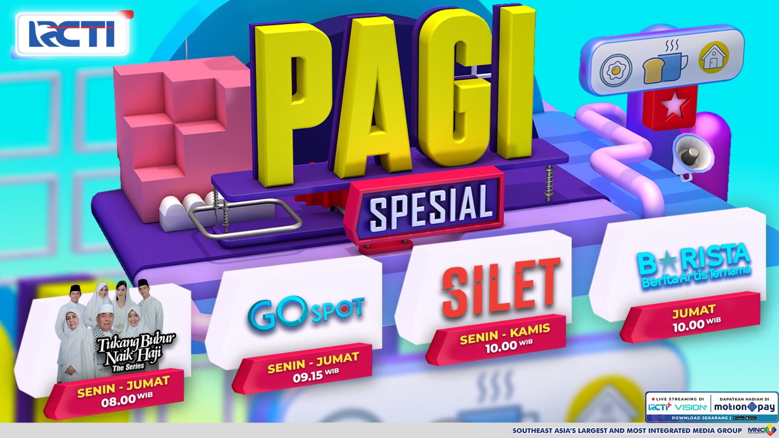 Awali Pagi dengan Program Spesial RCTI