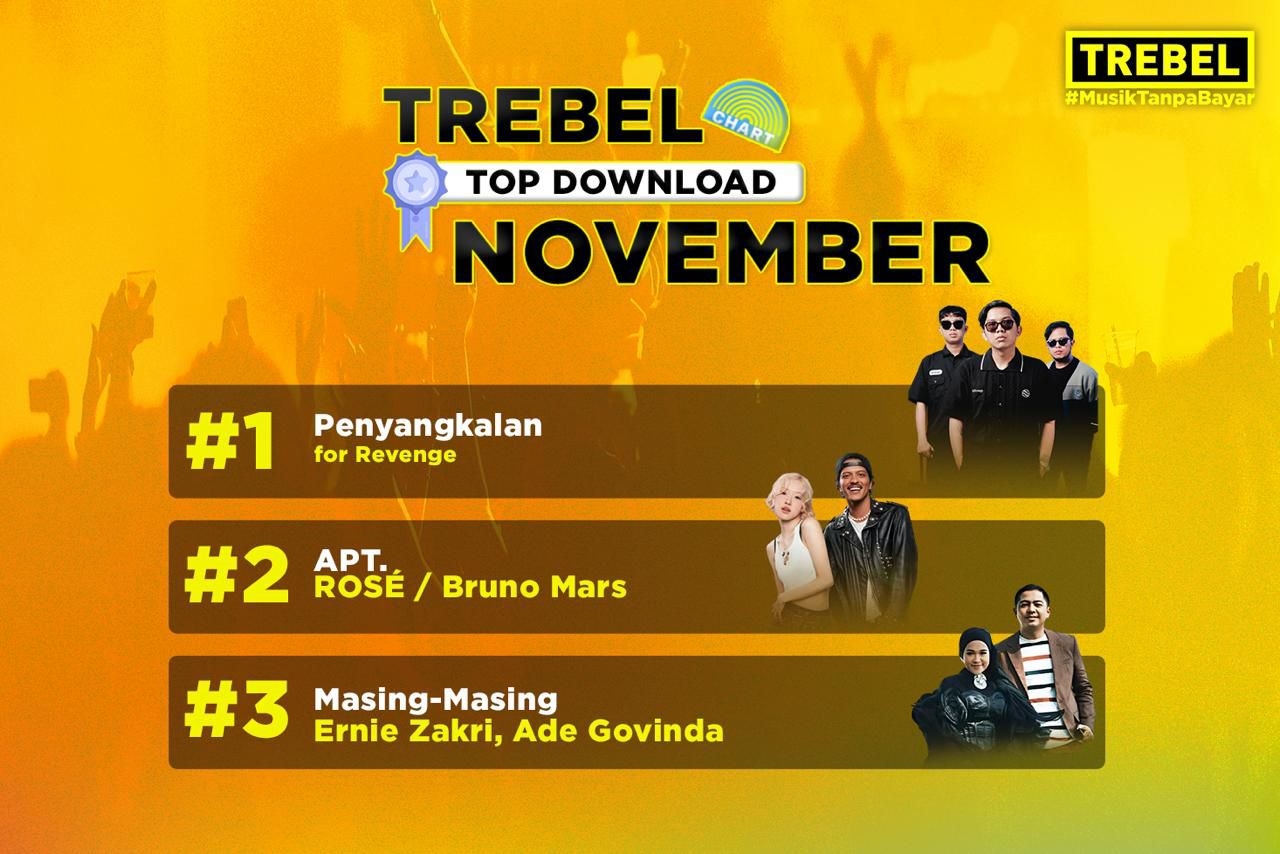 For Revenge Dominasi Chart Top Download TREBEL Lewat Penyangkalan