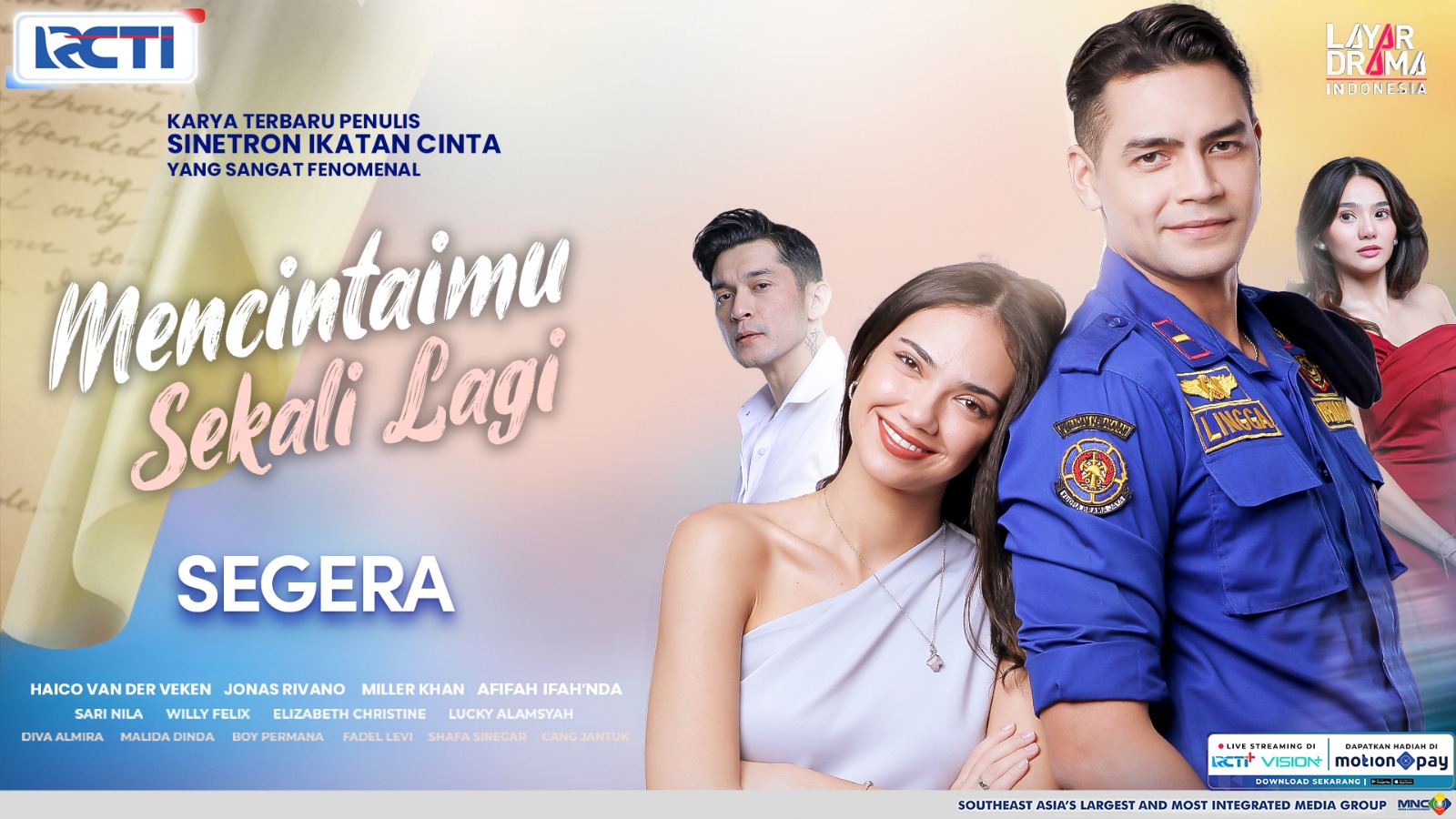 Haico Van Der Veken Debut di Layar Drama RCTI Lewat Sinetron Mencintaimu Sekali Lagi