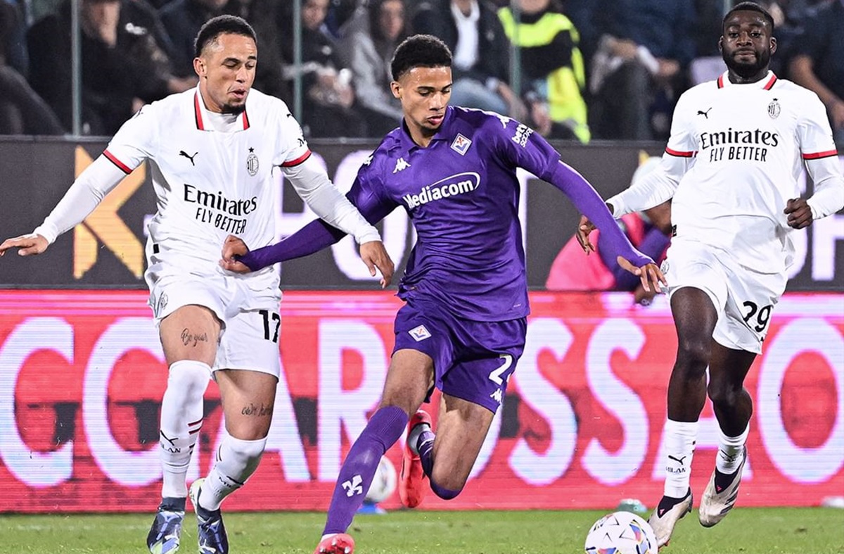 Hasil Fiorentina vs AC Milan di Liga Italia 2024-2025: Rossoneri Bertekuk Lutut 1-2