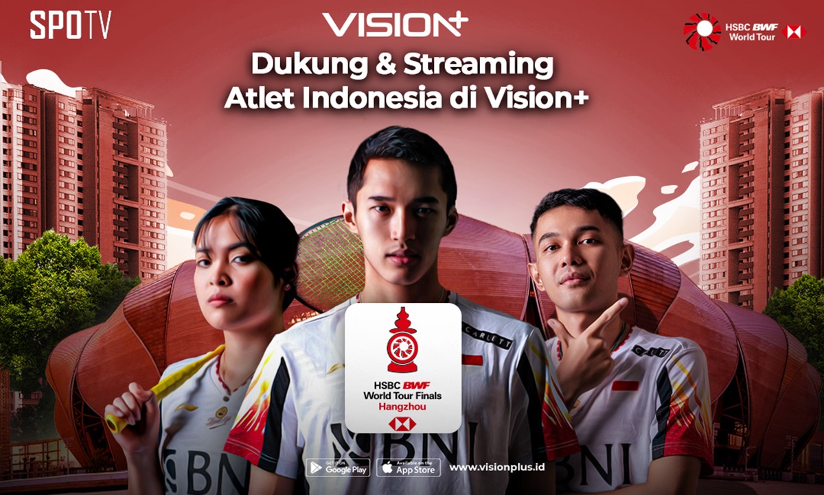 Klik di Sini! Link Live Streaming BWF World Tour Finals 2024 di Vision+