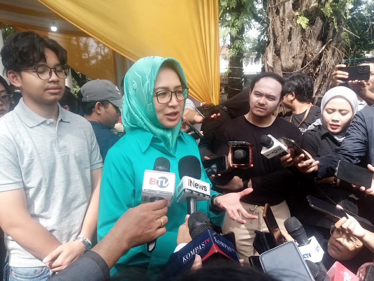 Usai Nyoblos, Airin Doakan 100 Hari Kinerja Presiden Prabowo-Gibran