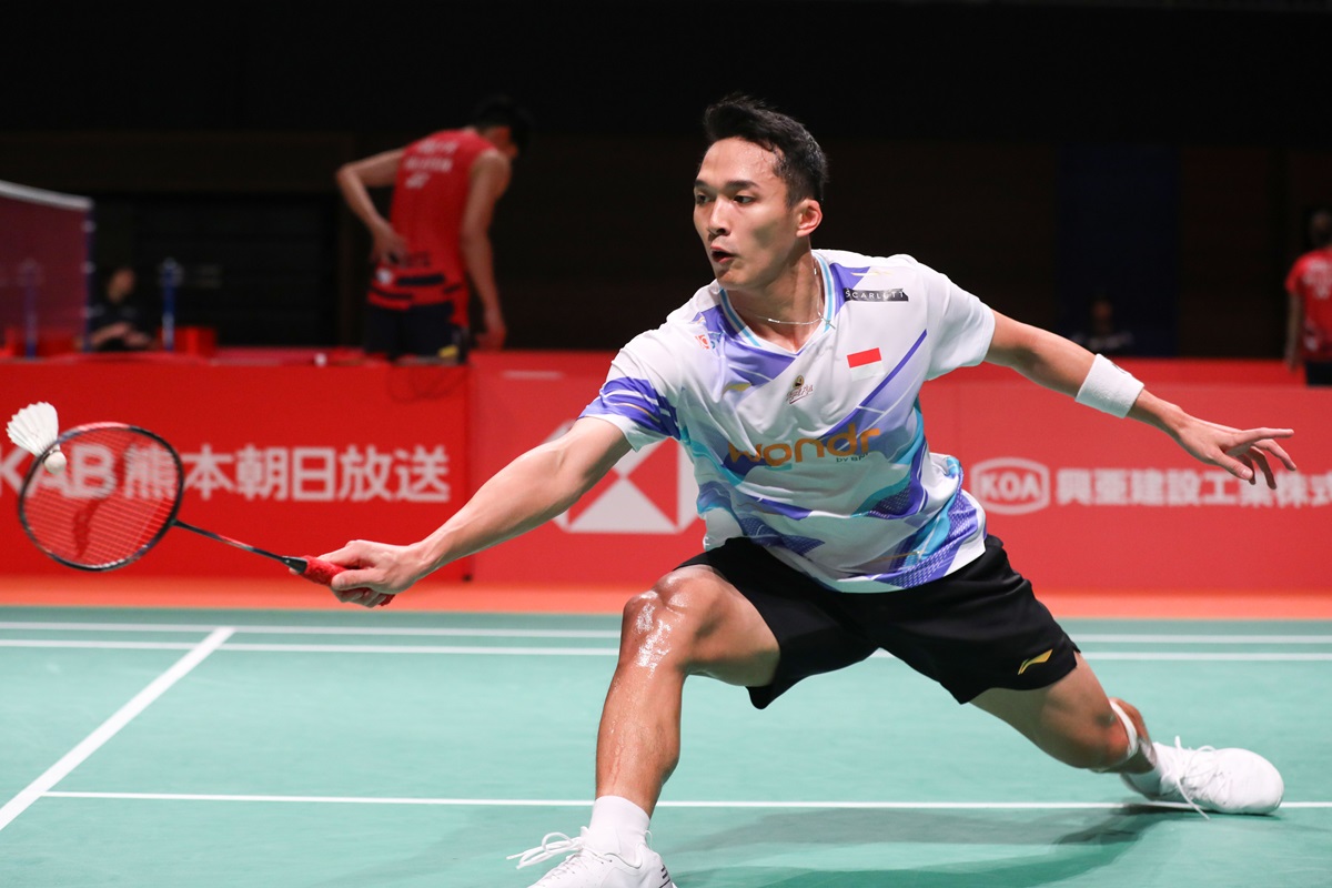 Hasil Perempatfinal Kumamoto Masters 2024: Comeback, Jonatan Christie Singkirkan Lee Zii Jia